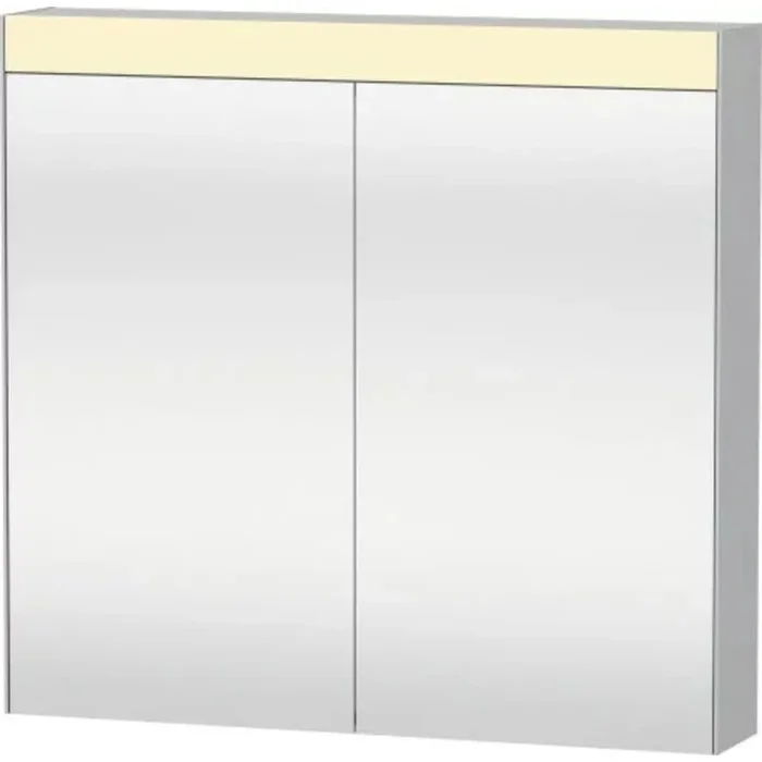 Duravit 31-7/8″ x 29-7/8″ Lighted Frameless 2 Door Medicine Cabinet