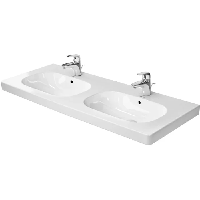 Duravit D-Code 48″ Ceramic Vanity Top with 3 Faucet Holes
