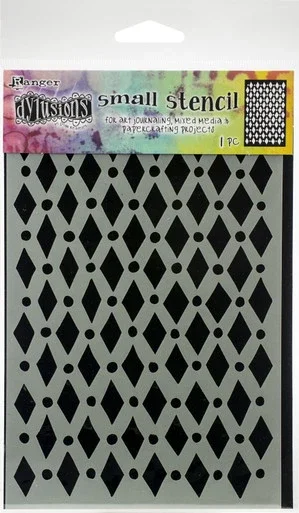 Dyan Reaveley’s Dylusions Stencils 5″X8″-Court Jester