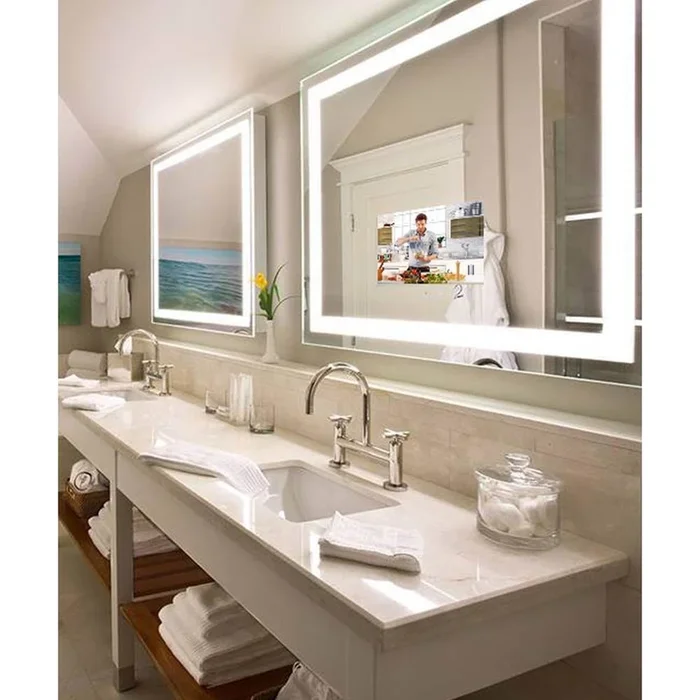 Electric Mirror Integrity 60w x 42h Lighted Mirror TV with 21” TV