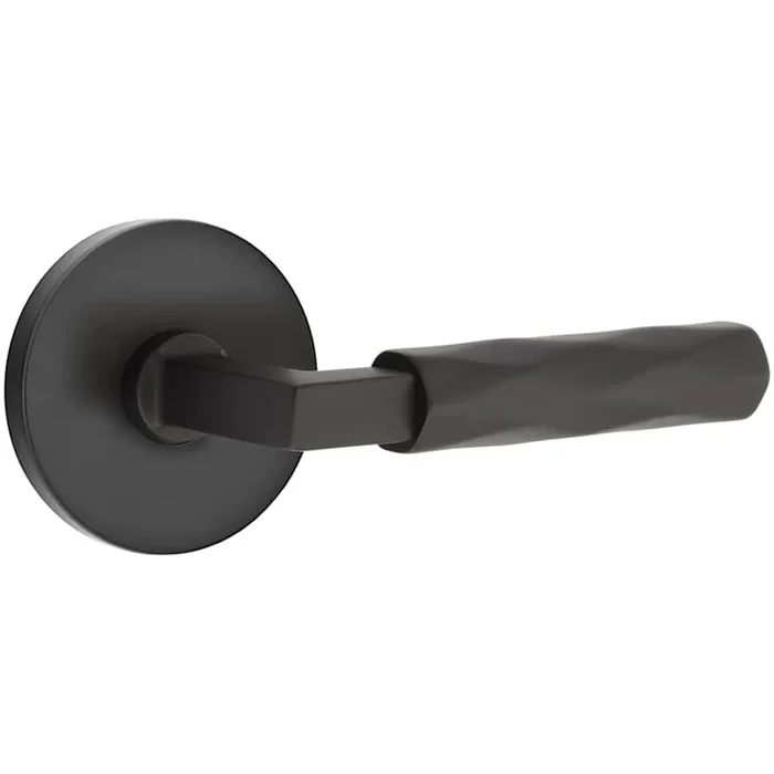Emtek Tribeca Reversible Non-Turning Two-Sided Dummy Door Lever Set from the SELECT Brass Collection