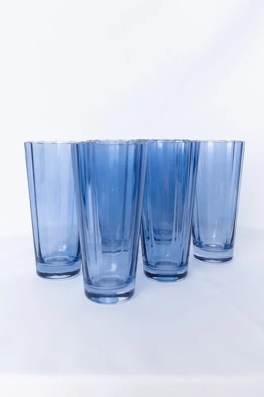 Estelle Colored Sunday High Balls – Set of 6 {Cobalt Blue}