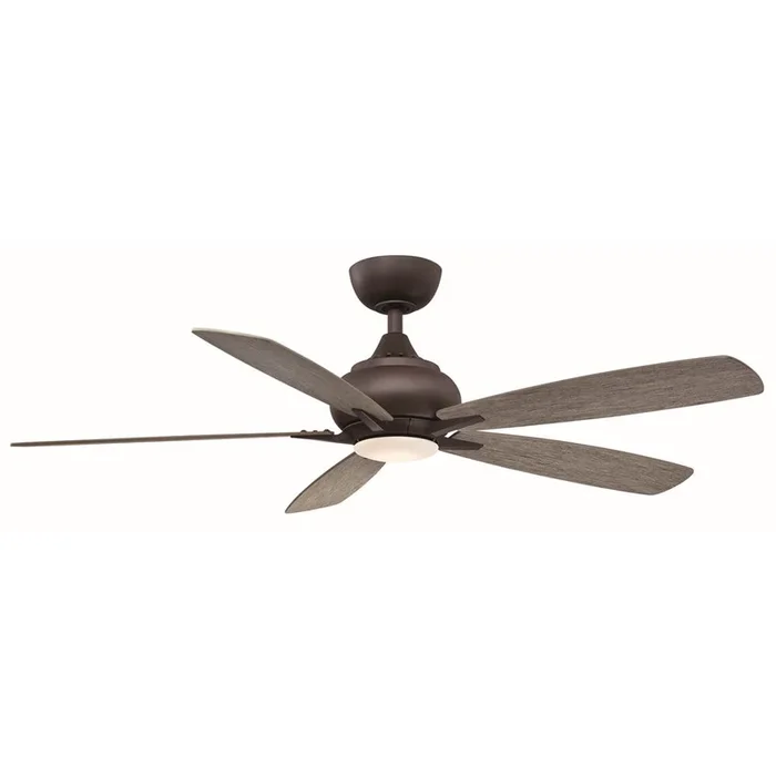 Fanimation Doren – 52 inch – Matte Greige with LED Light Kit
