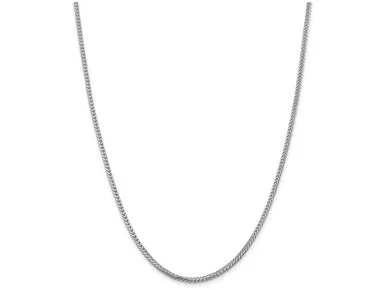 FJC Finejewelers 30 Inch 14k White Gold 2.0mm Franco Chain Necklace WFRA06530B