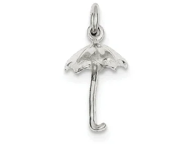 FJC Finejewelers Sterling Silver Umbrella Charm QC1000T