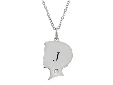 FJC Finejewelers Themed Boy Personalized Initial J Alphabet Pendant Necklace with CZ 18 Inch Adjustable Chain P8731JT