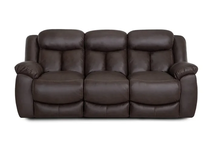 Franklin Furniture – 653 Warner 3 Piece Power Reclining Sofa Set in Duvall Coffee – 625342-83-COFFEE-3SET