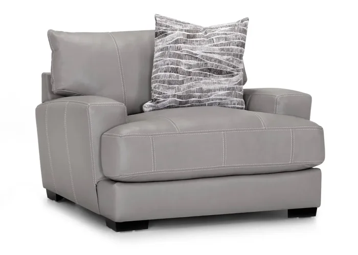 Franklin Furniture – Antonia Chair in Light Gray – 90988-LM 90-06