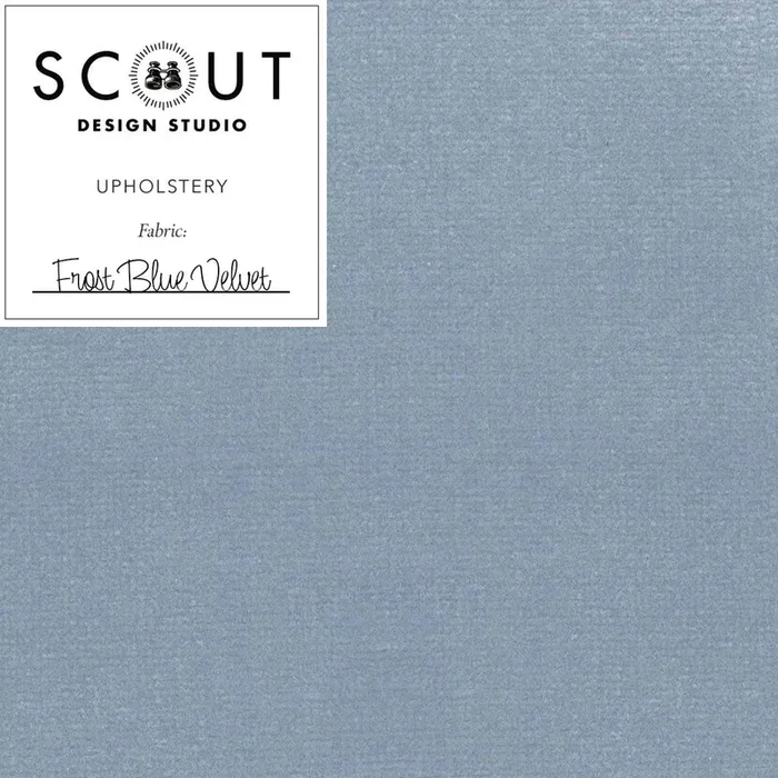 Frost Blue Fabric Sample – Scout Label