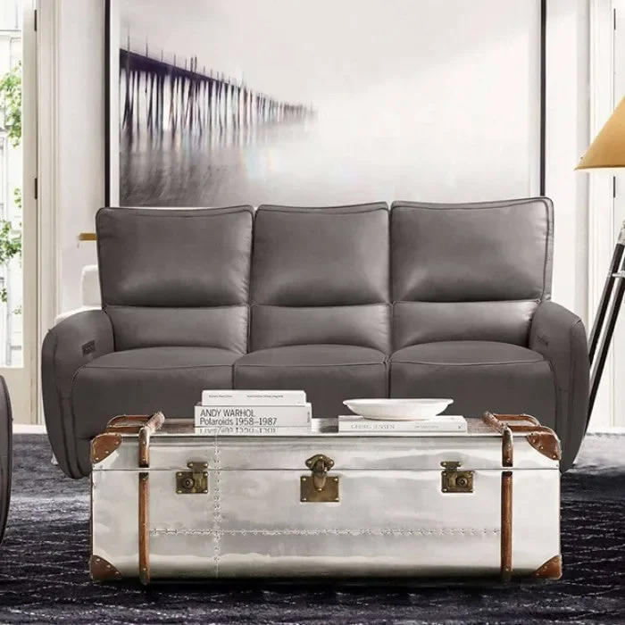 Furniture of America – Phineas Sofa in Gray – CM9921GY-SF-PM