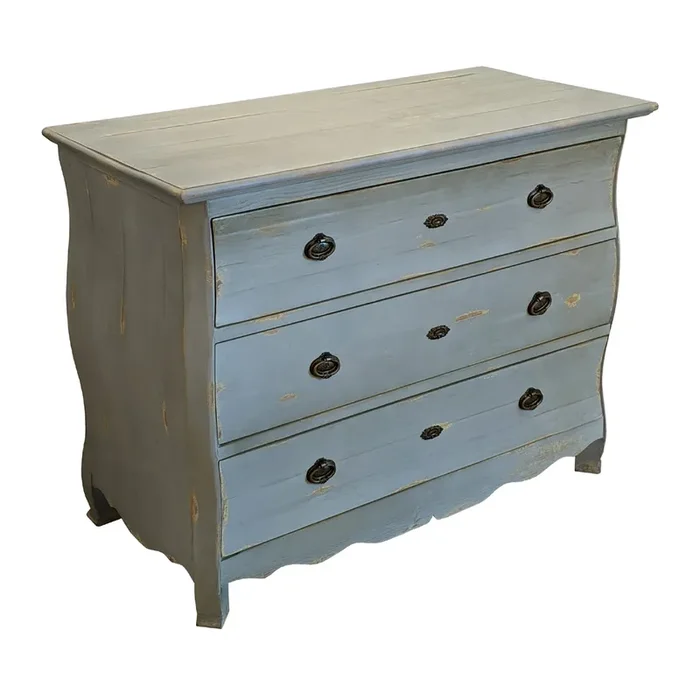 GJ Styles – 3 Drawer Chest In Gustavian Grey – LD102