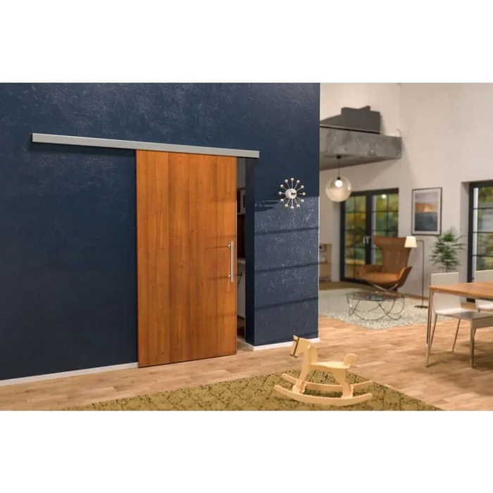 Hafele Slido D-Line 11 Sliding Door Hardware Wood Top Hung Retail Kit with Upper Track