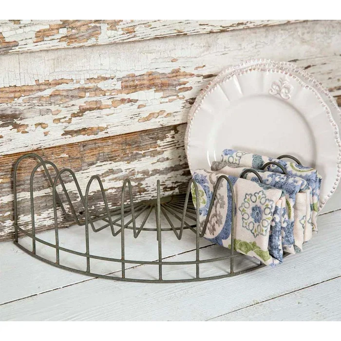 Half Round Plate Rack – Box of 2