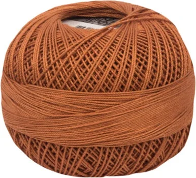 Handy Hands Lizbeth Cordonnet Cotton Size 10-Medium Harvest Orange