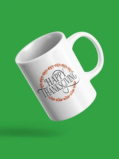 Happy Thanksgiving. Mug Unisex’s -Image by Shutterstock