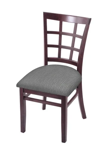 Holland Bar Stool Dark Cherry 18″ Chair With Graph Alpine Seat 313018DC020