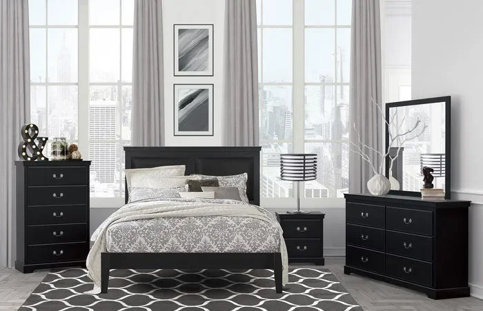 Homelegance – Seabright 6 Piece Full Size Bedroom Set – 1519BKF-1-6SET