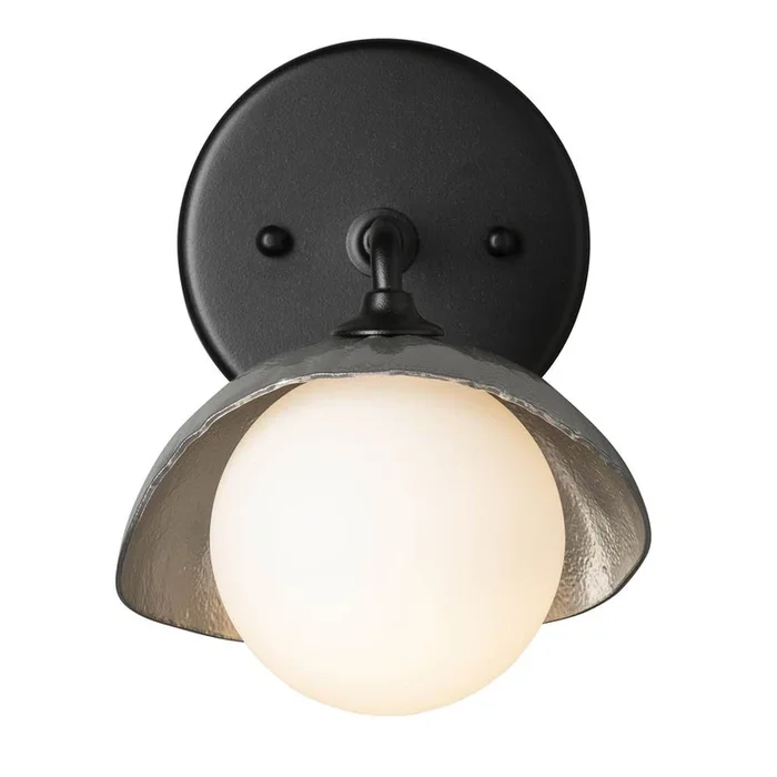 Hubbardton Forge Brooklyn 1-Light Single Shade Bath Sconce, 201372-SKT-86-82-GG0711