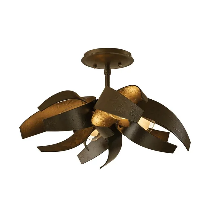 Hubbardton Forge Corona Semi-Flush, 128712-SKT-07-YE0352