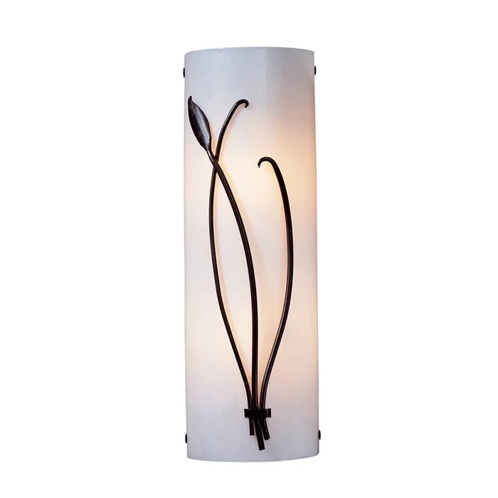 Hubbardton Forge Forged Leaf and Stem Sconce, 205770-SKT-RGT-85-CC0411