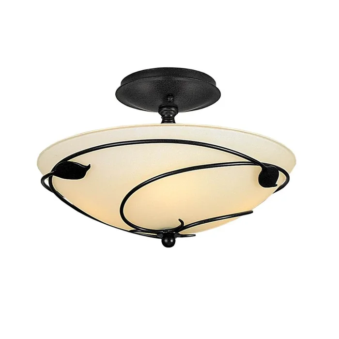Hubbardton Forge Forged Leaves Semi-Flush, 126712-SKT-14-GG0048