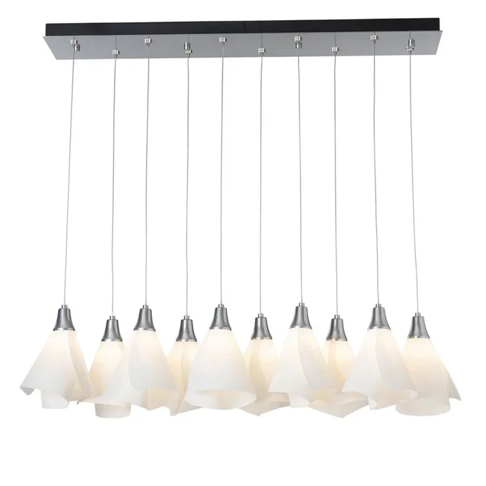 Hubbardton Forge Mobius 10-Light Rectangular Pendant, 131202-SKT-LONG-05-SH1987