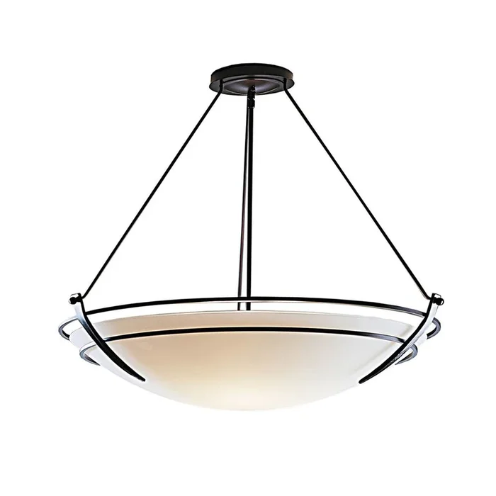 Hubbardton Forge Presidio Tryne Large Semi-Flush, 124442-SKT-14-SS0054