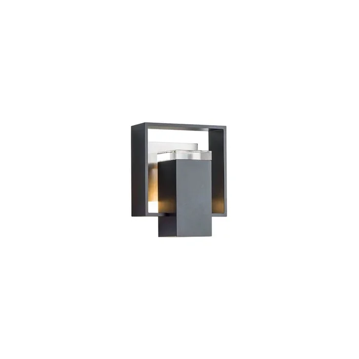Hubbardton Forge Shadow Box Small Outdoor Sconce, 302601-SKT-14-78-ZM0546