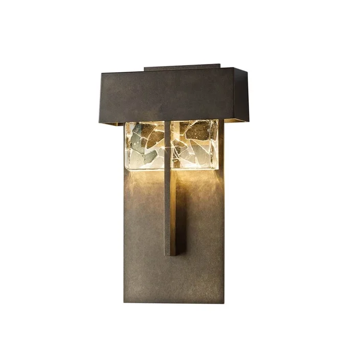 Hubbardton Forge Shard Large LED Outdoor Sconce , 302517-LED-78-YP0501