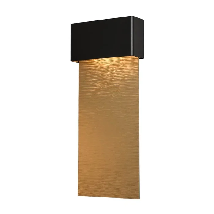 Hubbardton Forge Stratum Large Dark Sky Friendly LED Outdoor Sconce, 302632-LED-75-78