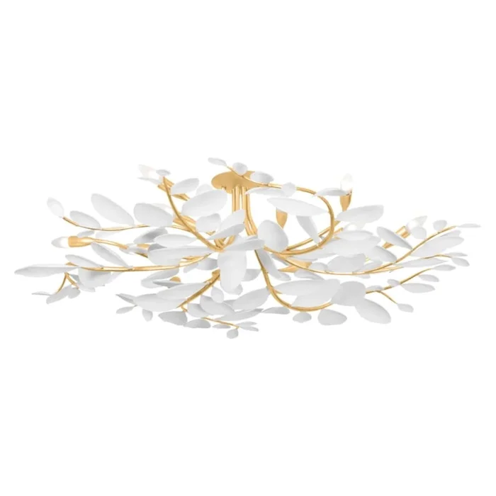 Hudson Valley Lighting Marabec 12 Light 48″ Wide Semi-flush Ceiling Fixture