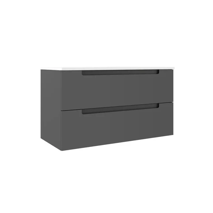 ICO Bath Coda 36″ Single Wall Mounted Vanity Cabinet – Less Vanity Top
