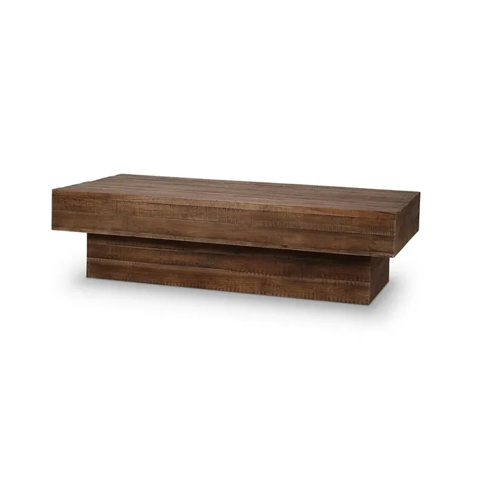 Industrial Teak Coffee Table