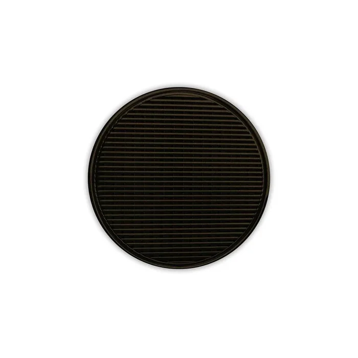 Infinity Drain 5” Round RWD 5 High Flow Complete Kit with Wedge Wire Pattern Decorative Plate in Oil Rubbed Bronze with PVC Drain Body, 3” Outlet
