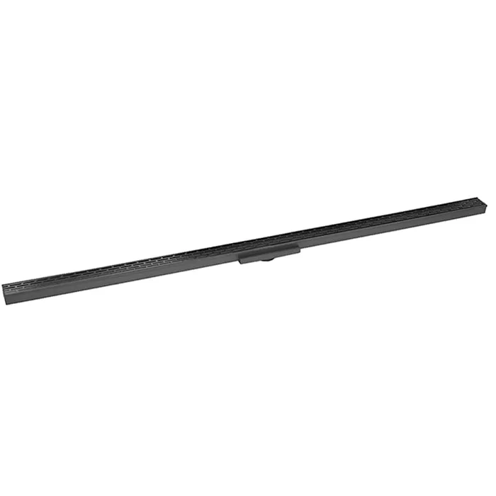 Infinity Drain 60″ S-Stainless Steel Series Complete Kit with 1-1/2″ Perforated Offset Slot Grate