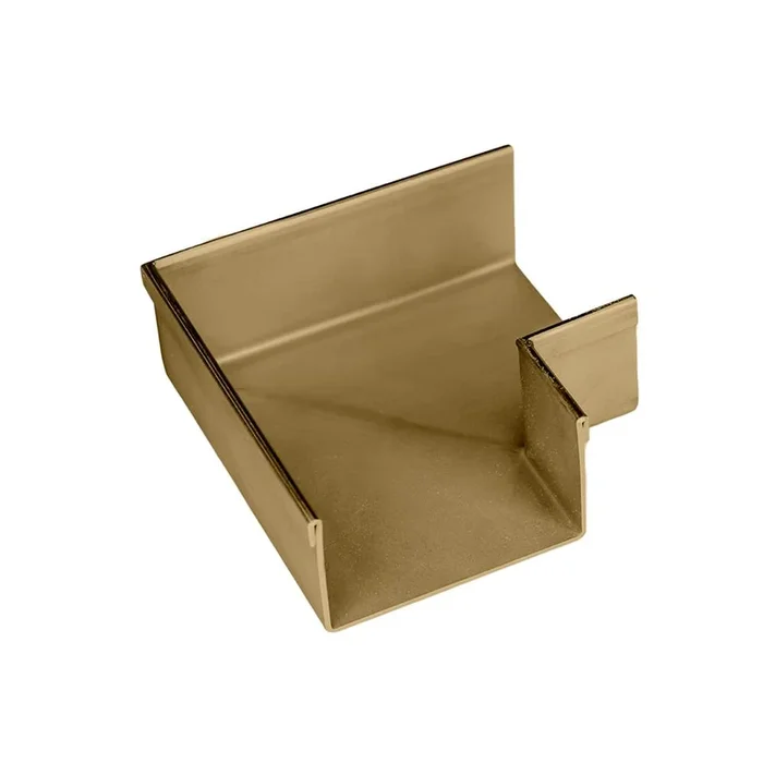 Infinity Drain Stainless Steel Angle Joiner for 90 Degrees Installation for TC/HC Channel in Satin Bronze