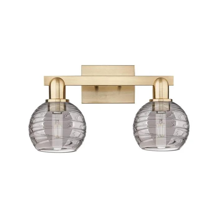 Innovations Athens Deco Swirl – Champagne Bronze – Bath Vanity Light
