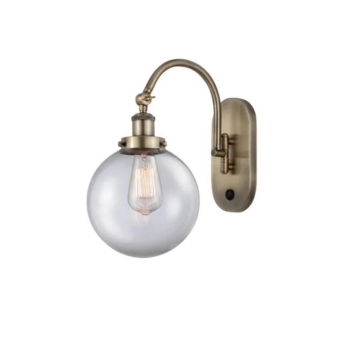 Innovations Lighting Beacon 15″ Tall Wall Sconce / Converts to Semi-Flush Ceiling Fixture
