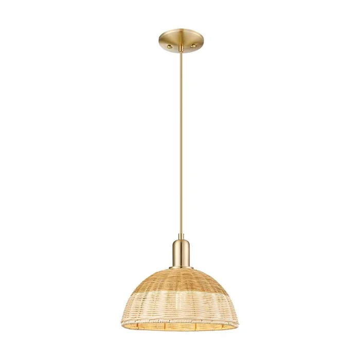 Innovations Natural Ballston Dome – Brushed Champagne Bronze – Mini Pendant