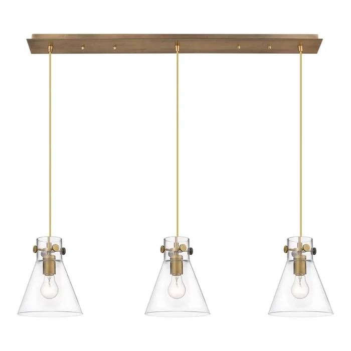 Innovations Newton Cone 5 Light 40 inch Linear Pendant