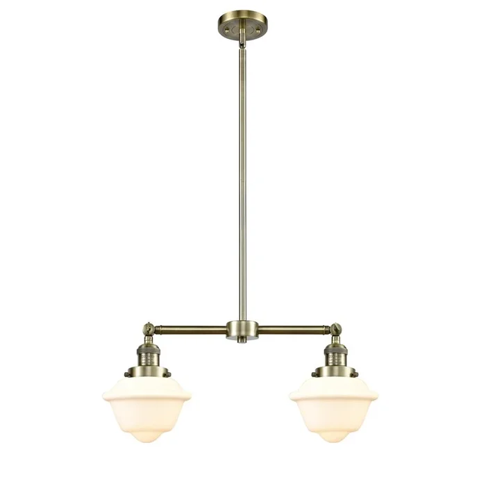 Innovations Small Oxford 2 Light Chandelier part of the Franklin Restoration Collection