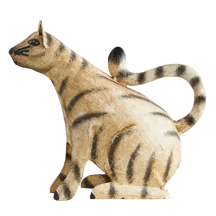 Iron Cat with Stripes, Set of 2