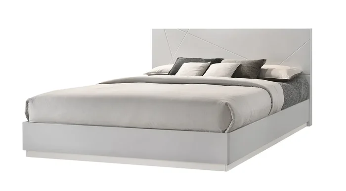 J&M Furniture – Naples Queen Bed in Grey – 17122-Q