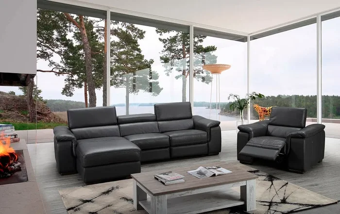J&M Furniture Allegra in Left Hand Facing Chaise