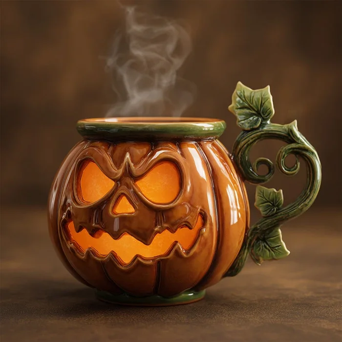 JACK-O’-BREW Pumpkin Mug