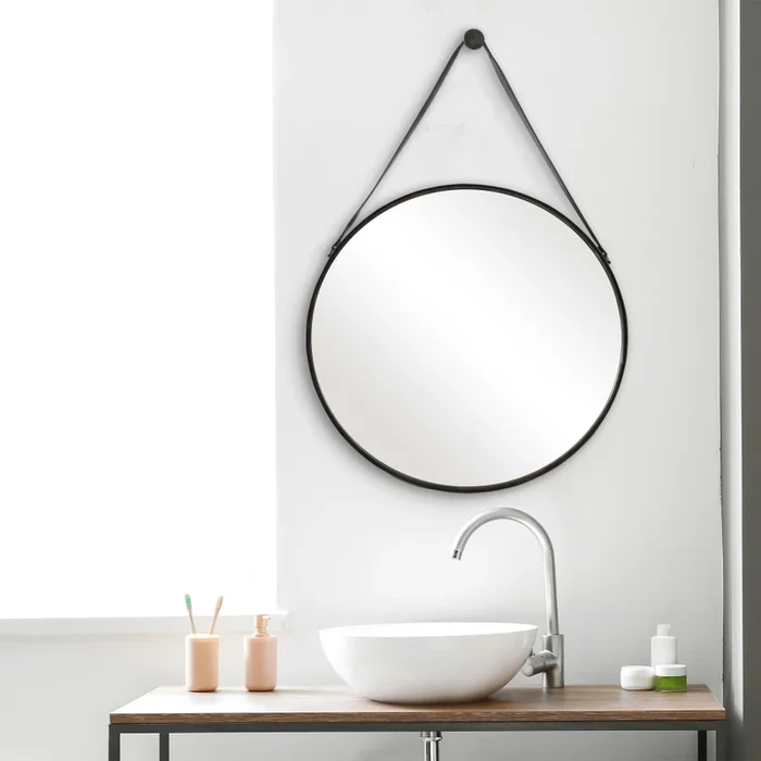 James Allan 30″ W x 45″ H Circular Bathroom Mirror