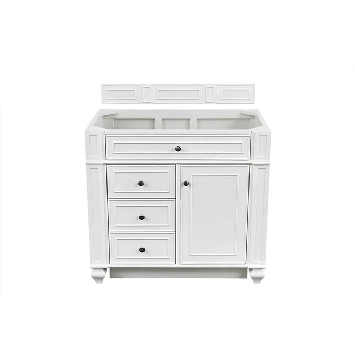 James Martin Vanities Bristol 36” Single Vanity Cabinet, Bright White