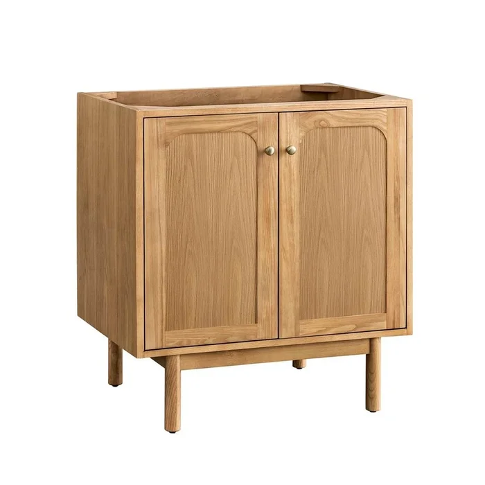 James Martin Vanities Laurent 30” Single Vanity Cabinet, Light Natural Oak