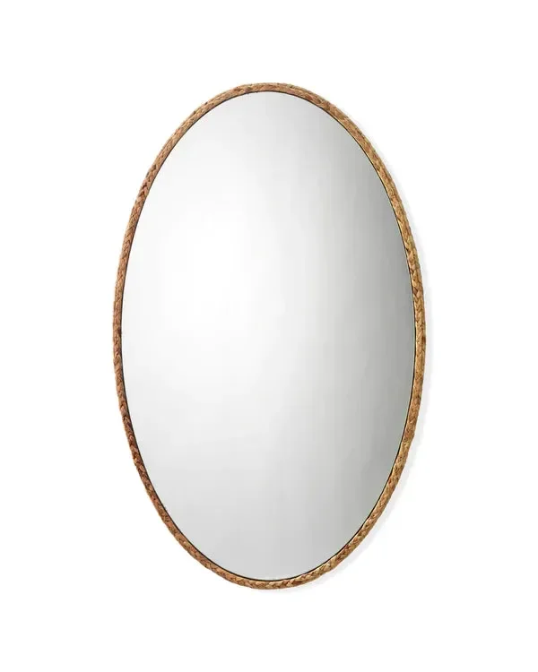 Jamie Young Company – Sparrow Braided Oval Mirror – LS6SPAROVNA