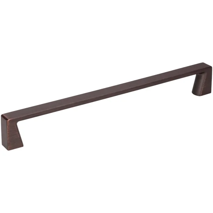 Jeffrey Alexander Boswell 7-9/16″ Center to Center Modern Angled Square Cabinet Handle / Drawer Pull